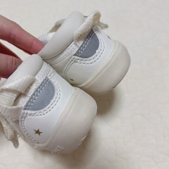 イフミー IFME  スニーカー ベビー キッズ ハイカット ミドルカット ホワイト 12cm の画像