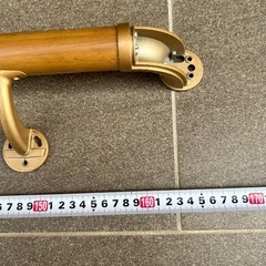 【部品全部あり】手すり　165cm、80cm2本セット介護  DIY　の画像