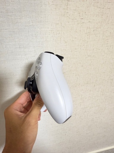 PS5 コントローラー　ホワイト　動作良好