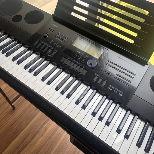 WK-6600 | 76-Key Portable Arranger Keyboard | CASIO