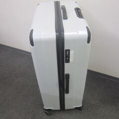 キャリーケース 旅行バッグ ホワイト 大サイズ 横54×幅34×高さ85の画像