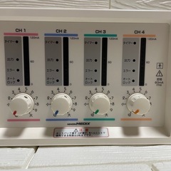 在庫処分！日本メディックス 延長ボックス 低周波 ルティーナ 延長ケーブル10m③の画像