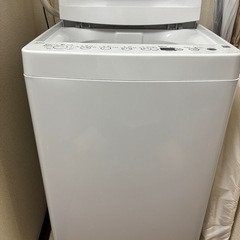 洗濯機　ハイアール　2022年製　定価26800円　美品〜7/27まで　の画像