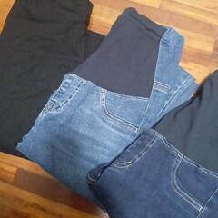 マタニティ　スキニーパンツ3枚セットの画像