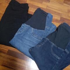 マタニティ　スキニーパンツ3枚セットの画像