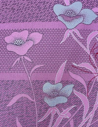 緑色花柄刺繍座布団 5枚セット （花柄刺繍の緑色クッション
