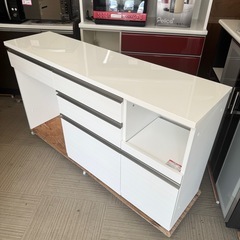 展示未使用品‼️】定価約10万♪ ニトリ 160cm幅キッチンカウンター