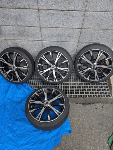 アルミタイヤセットWORK16