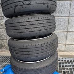 アルミタイヤセットWORK16の画像