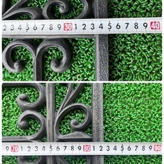 アルミ 窓枠 装飾 82.5cm×35cmの画像