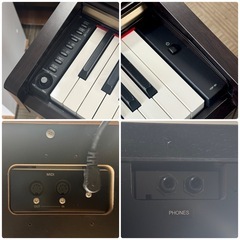 【超美品‼️】ヤマハ 2011年製 88鍵盤 電子ピアノ デジタルピアノ アリウス ヘッドホン付き ニューダークローズウッド調♪の画像
