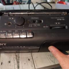 SONYカセットラジカセ中古品の画像