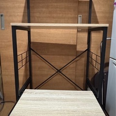 キッチン棚 シェルフ 可動式の画像