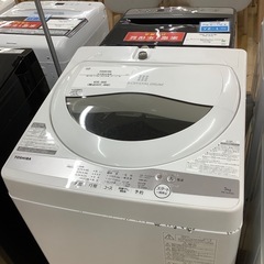 【トレファク ラパーク岸和田店】2021年製 TOSHIBA 全自動洗濯機　入荷しました【6ヶ月保証】の画像