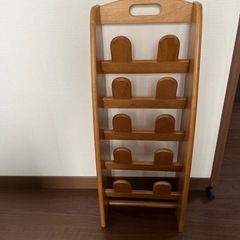 木製スリッパラック
