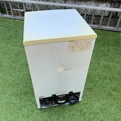【横浜市内配達】ユーイング 2ドア冷蔵庫 MR-D09BB 88Lの画像
