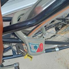 ほぼ未使用美品　子供用自転車　22インチ　変速有りの画像