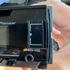 カロッツェリア　1DINカーオーディオ DEH-4100の画像