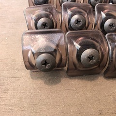 【新品未使用品】ポリカ波板ビス ブロンズ [ 木下地用 ] (ポリカ座金) 5 x 35   100本の画像