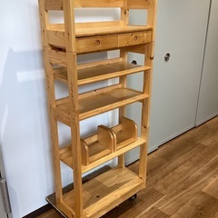 キッズラック【町田市再生家具】　251063の画像