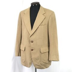 Canterbury 300 Series/jules pilch★起毛ウール/テーラード/ブレザージャケット/秋冬【メンズM-L程度/総裏/キャメル】の画像