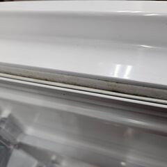 リサイクルショップどりーむ天保山店　No3381　２ドア冷蔵庫　ハイアール　2019年製　容量148L　2人暮らしに最適なサイズです♪　※パッキン汚れあり(´;ω;｀)の画像
