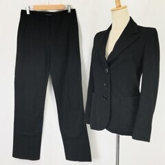 フランス製★ソニア リキエル/SONIA RYKIEL【上38-M/下36-S/黒/レディース】の画像