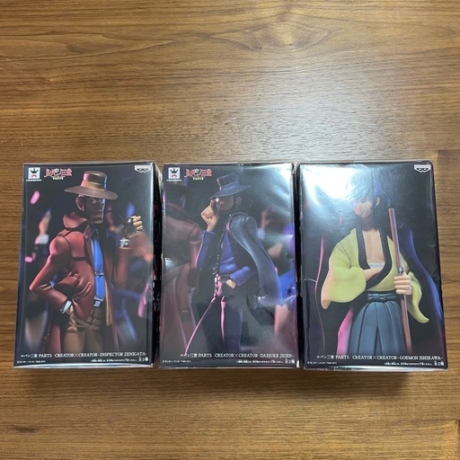 ルパン三世 PART5 CREATOR×CREATOR造型師×写真家 4種セット 楽天市場