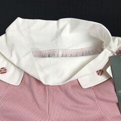1.7万円/タグ付き新古品★グリーンクラブ/GREEN CLUBS★キュロット【7/レディースS/股下19cm/白×赤/white×red】ゴルフ/スカート◆cBH648の画像