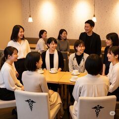 若手の医療系・介護系の人たちでお茶会しましょう！