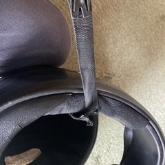 o Palazzi ブラック フルフェイスヘルメットの画像