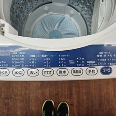 リサイクルショップどりーむ天保山店　No3384　洗濯機　東芝　2012年製　容量6.0㎏　※ボディにキズ等のダメージ、洗剤投入口パーツ破損あり(´;ω;｀)の画像