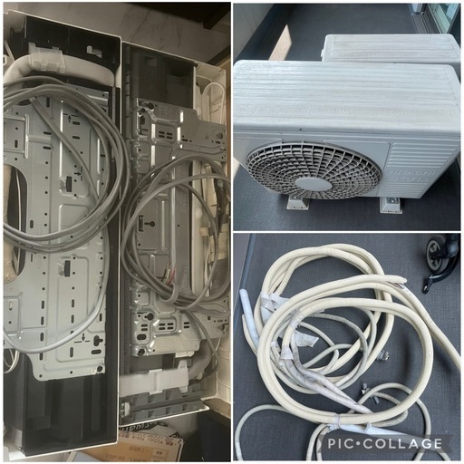 2019年エアコン2台セット 日立14畳 +東芝6畳用