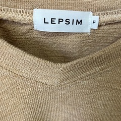 ✾ LEPSIMレプシムVネックサマーニット✾の画像