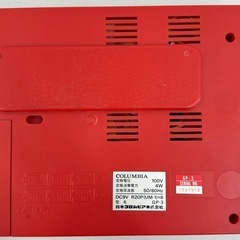 COLUMBIA PORTABLE PLAYER MODEL GP-3の画像