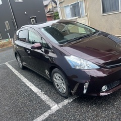 値下げ　車検2年　2014年プリウスα5人乗り