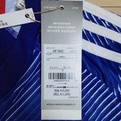 【お値下げ中！】サッカー日本代表ユニフォーム adidas 堂安律 8 サッカーウェア サムライブルー アディダスの画像