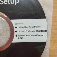 オリンパス　セットアップディスク　E-PL7の画像