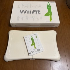 Wii Fit バランスボード ソフト付き