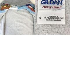 レア★ギルダン/GILDAN x Disney★ディズニー/ミニー & グーフィー/スウェットパーカー【メンズS/グレー】ミッキー/Jacket/Jumper◆cBH526の画像