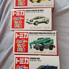 マックハッピーセットトミカセットの画像
