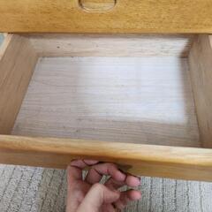 三段収納の画像