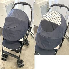コンビ ベビーカー メチャカルハンディ オート4キャス エッグショック HG プリュイネイビー A型ベビーカー Combi ☆札幌市 白石店 の画像