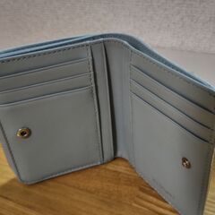 【受け渡し予定あり】JILL STUART 二つ折り財布 JSLW4AS2-38（アイスブルー）の画像