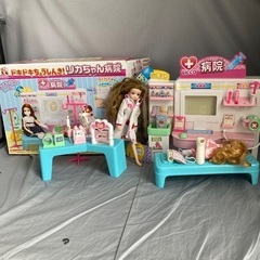 リカちゃん病院ドキドキ聴診器　リカちゃんミスタードーナツ　シルバニアファミリー仲良し赤ちゃん家具セットの画像