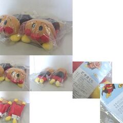 それいけ！アンパンマン 抱き枕 ぬいぐるみ まとめて5点セット ドキンちゃん バイキンマン 西川産業 セガトイズ 吉徳 札幌市 屯田店の画像