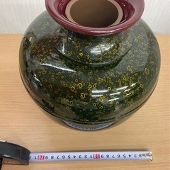昭和レトロ　花瓶の画像