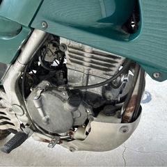 稀少！カワサキAnhelo山バイ入門にレストアベース！程度まあまあ良好ヤマハホンダよりレアKawasakiオフロード！ の画像