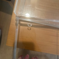 無印良品アクリルケースの画像