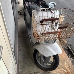 ヤマハ ギア 部品取 搬送中事故で残念な事に… 誰か助けてあげての画像